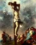 Eugиne Delacroix - Christ on the Cross